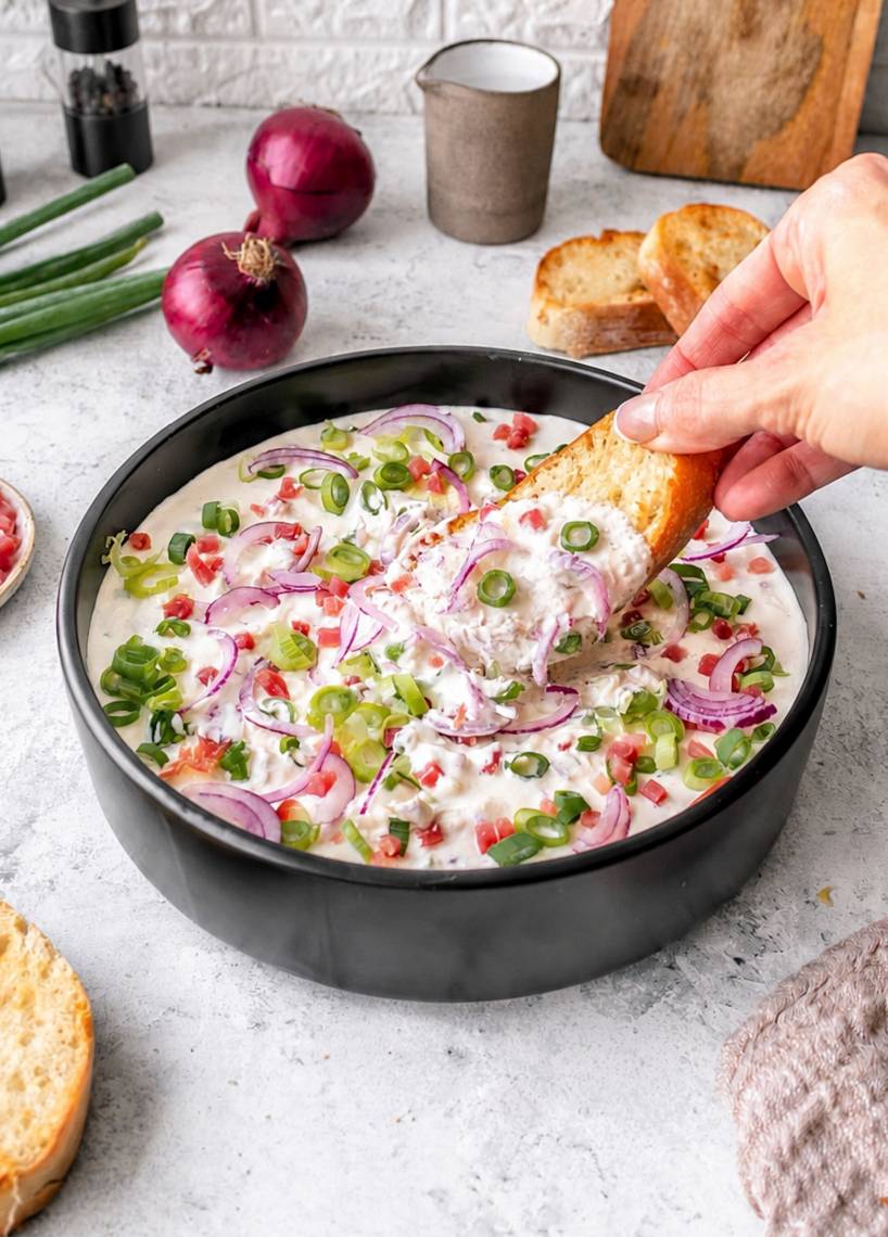 Flammkuchen-Dip