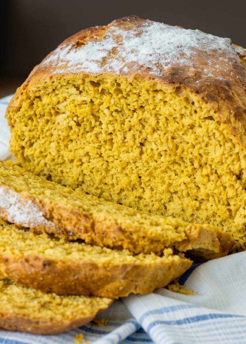 Kürbisbrot mit Hokkaido-Kürbis