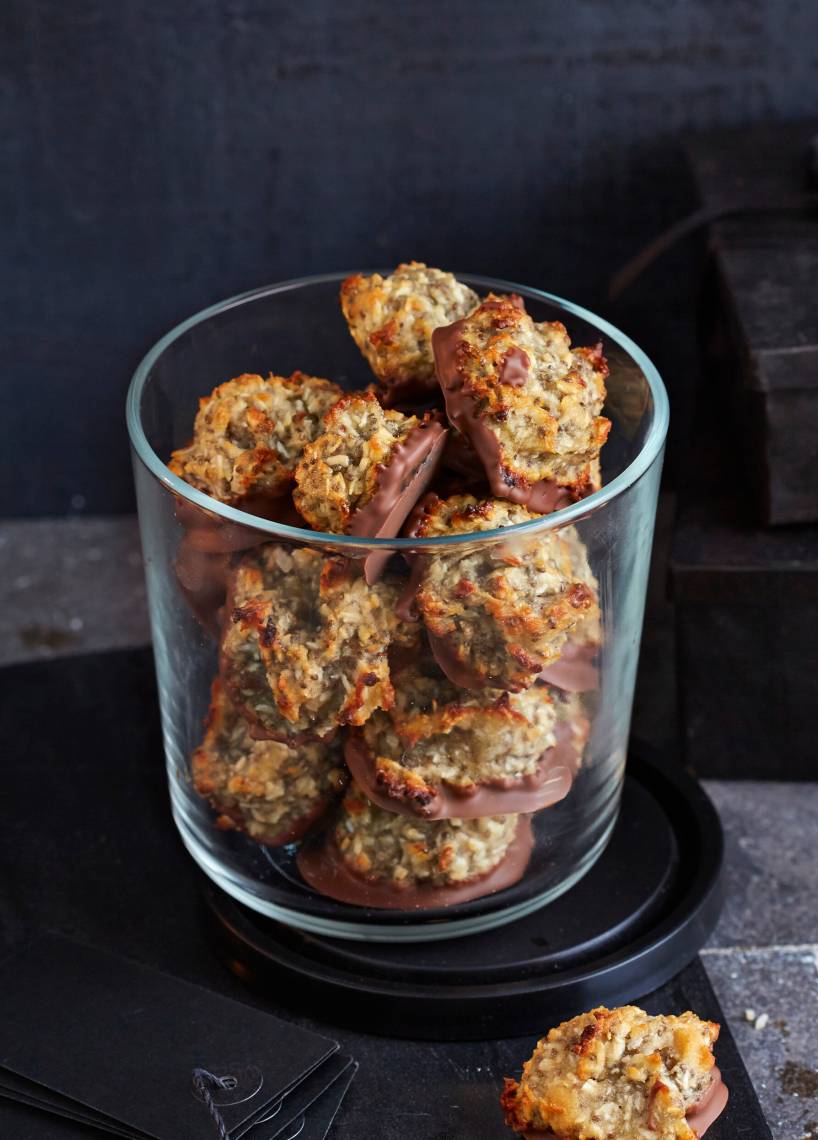 Marzipan-Mohn-Makronen