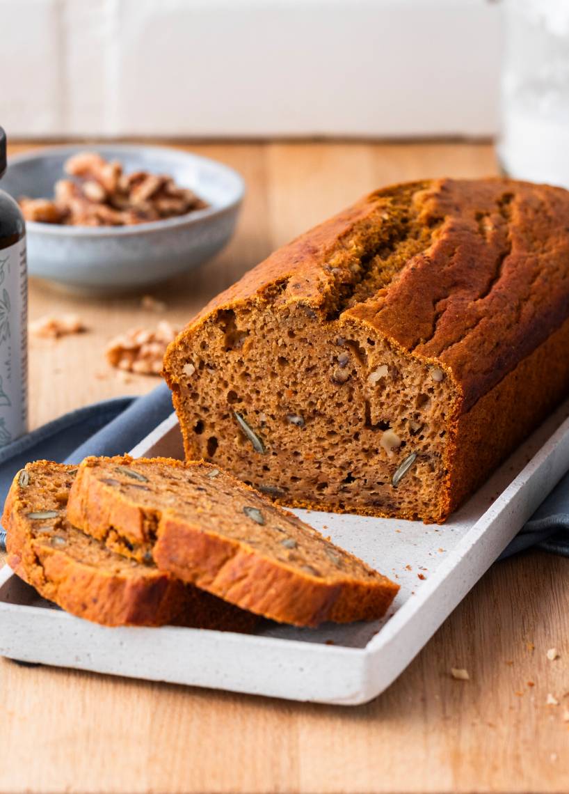 Pumpkin-Power-Bananenbrot
