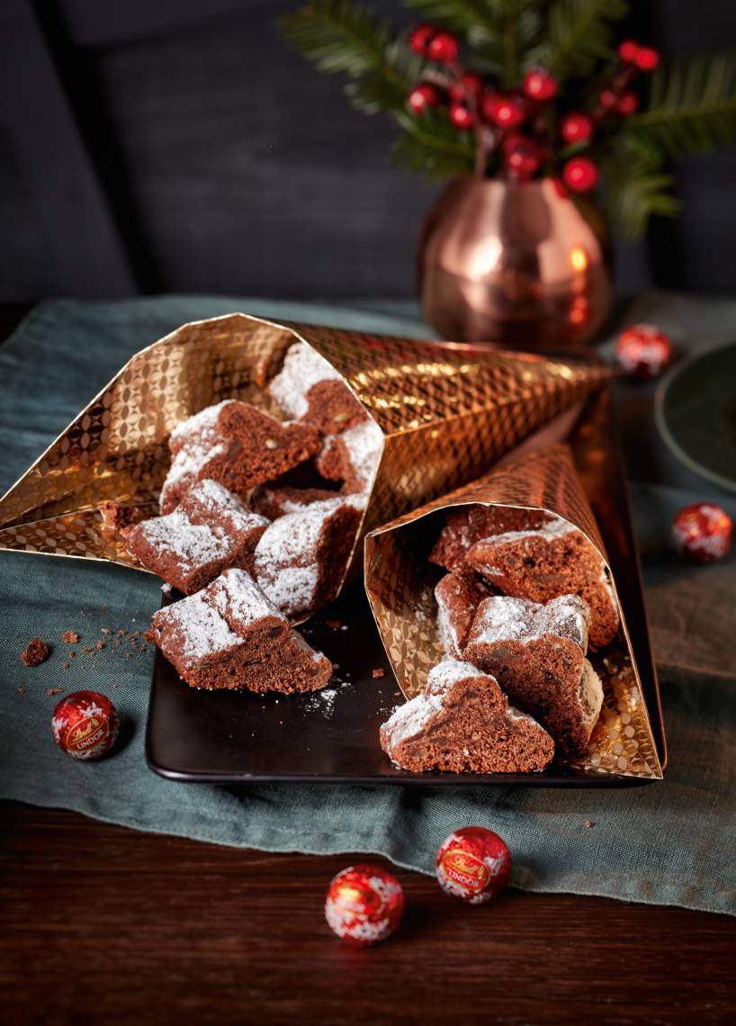 Schokoladenstollen-Konfekt