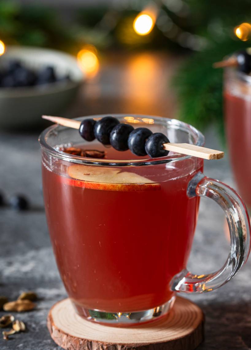 Schwedischer Blaubeer-Punsch