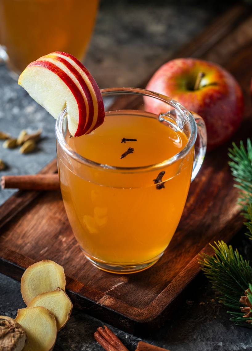 Wärmender Apfel-Ingwer-Punsch