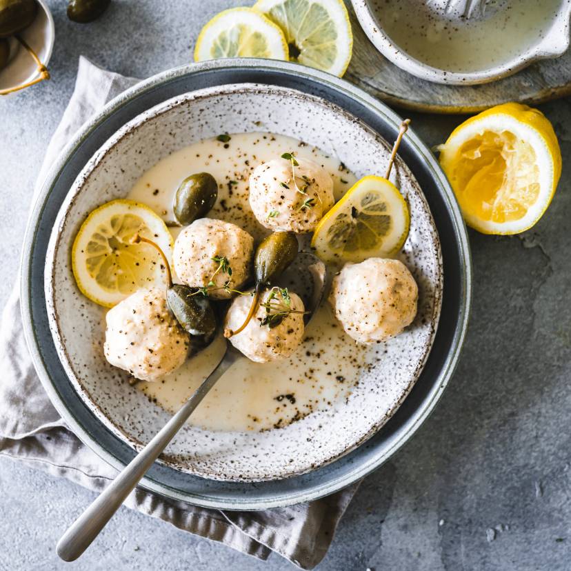 Königsberger Klopse aus dem Dampfgaraufsatz