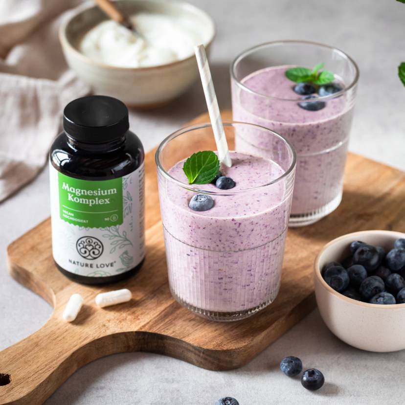 Blaubeer-Relax-Shake