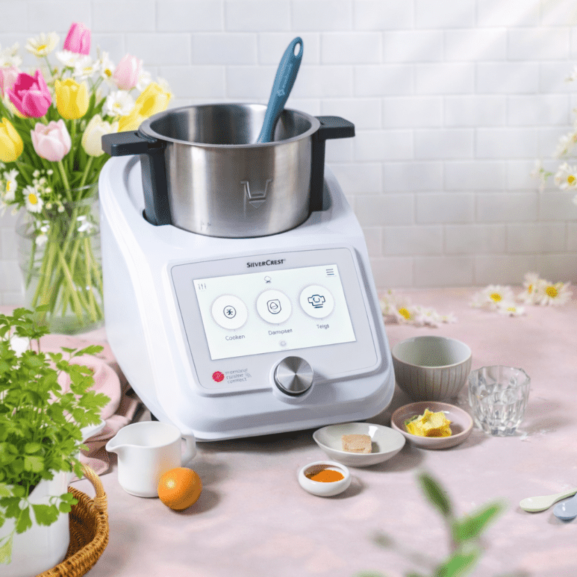 Monsieur Cuisine in mit Blumen 