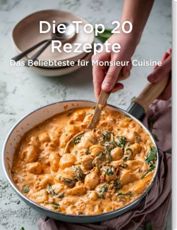 Kollektion mit den Top 20 Rezepten Monsieur Cuisine