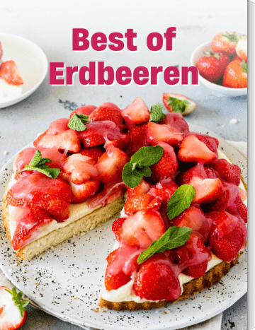 Erdbeer-Biskuitkuchen