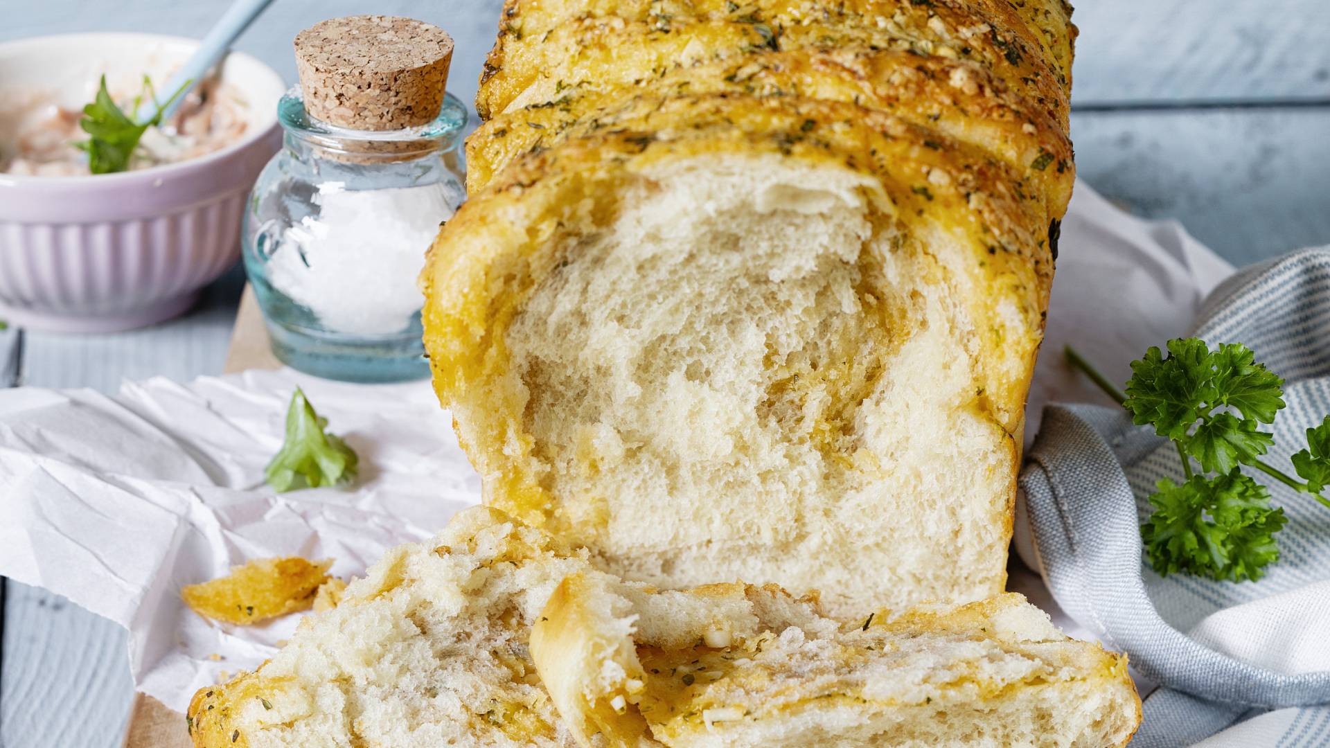 Knoblauch-Zupfbrot