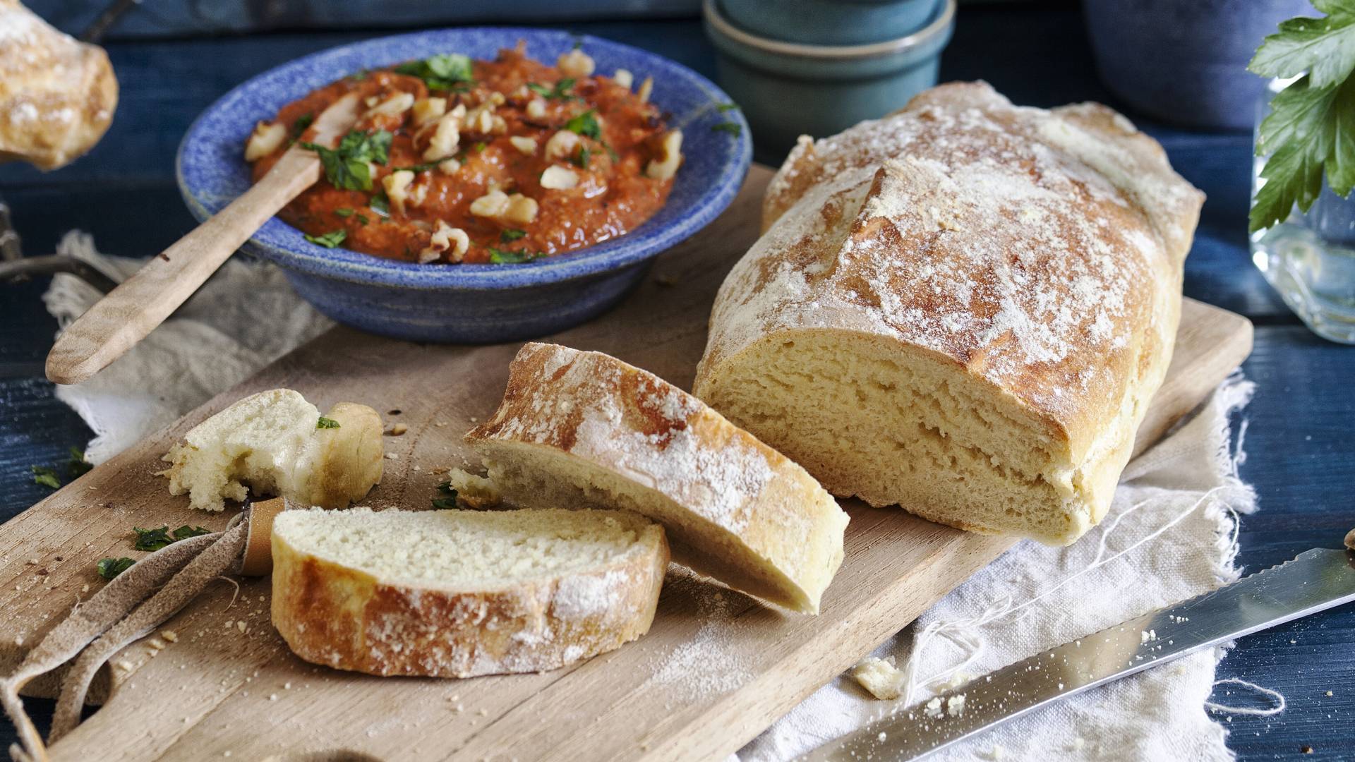 Schnelles Ciabatta