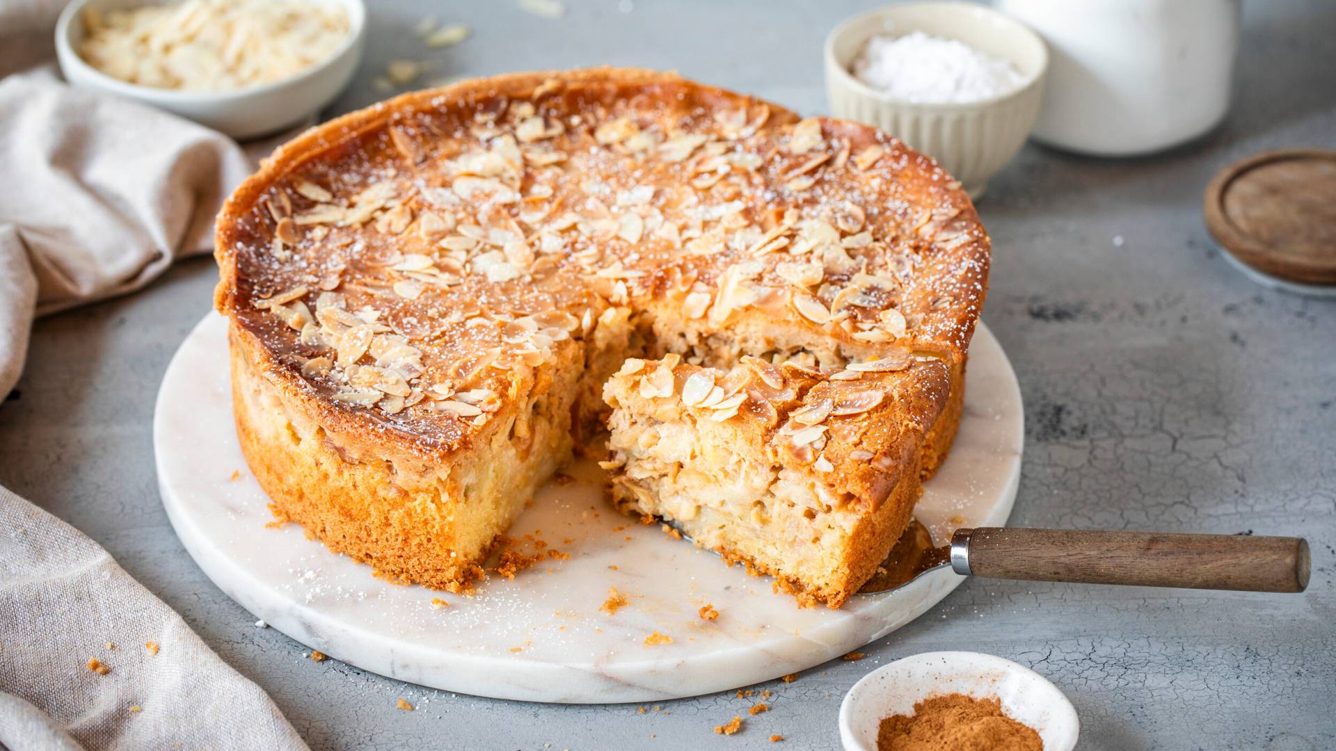 Superschneller Apfelkuchen