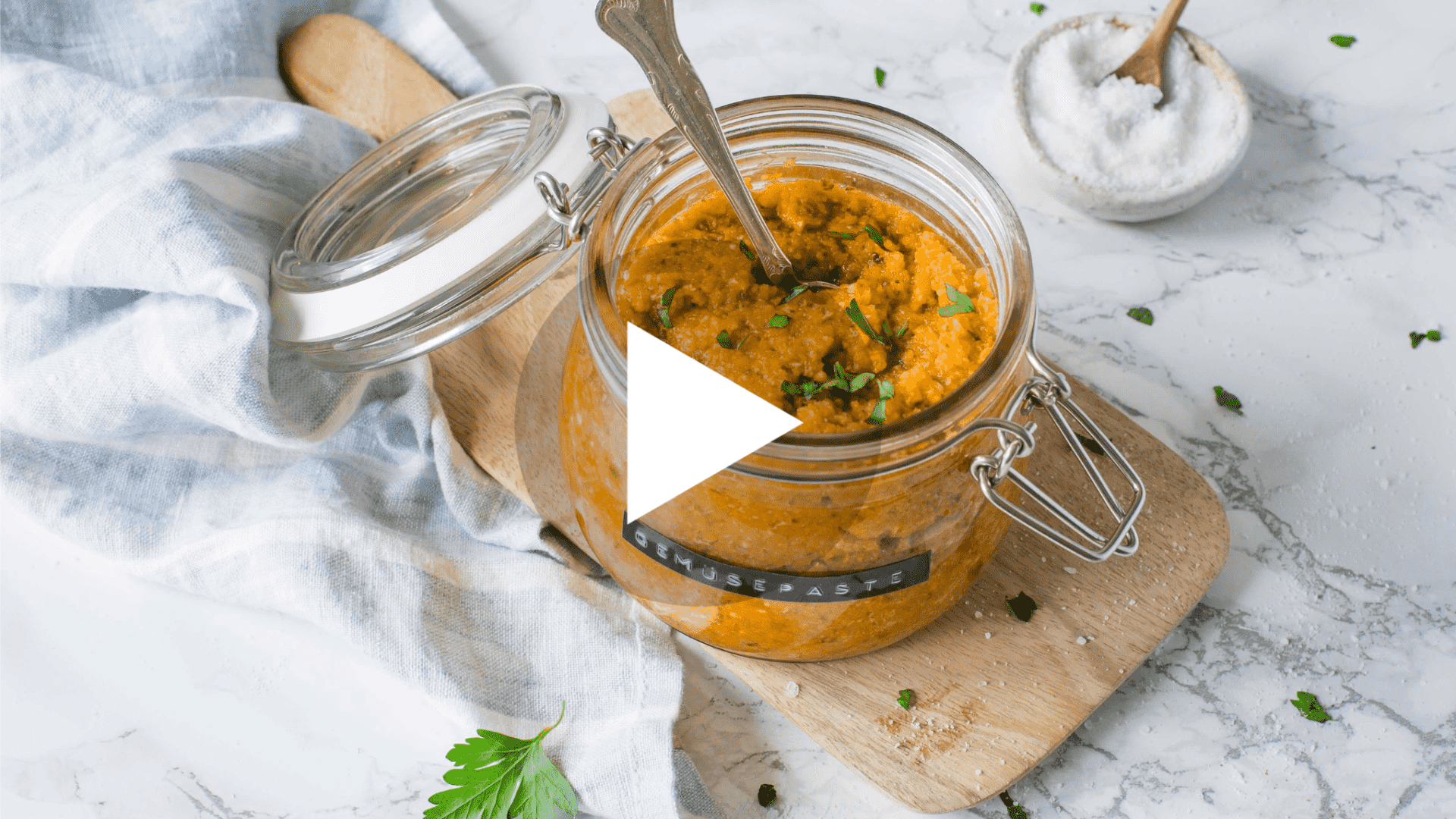 Gemüse-gewürzpaste