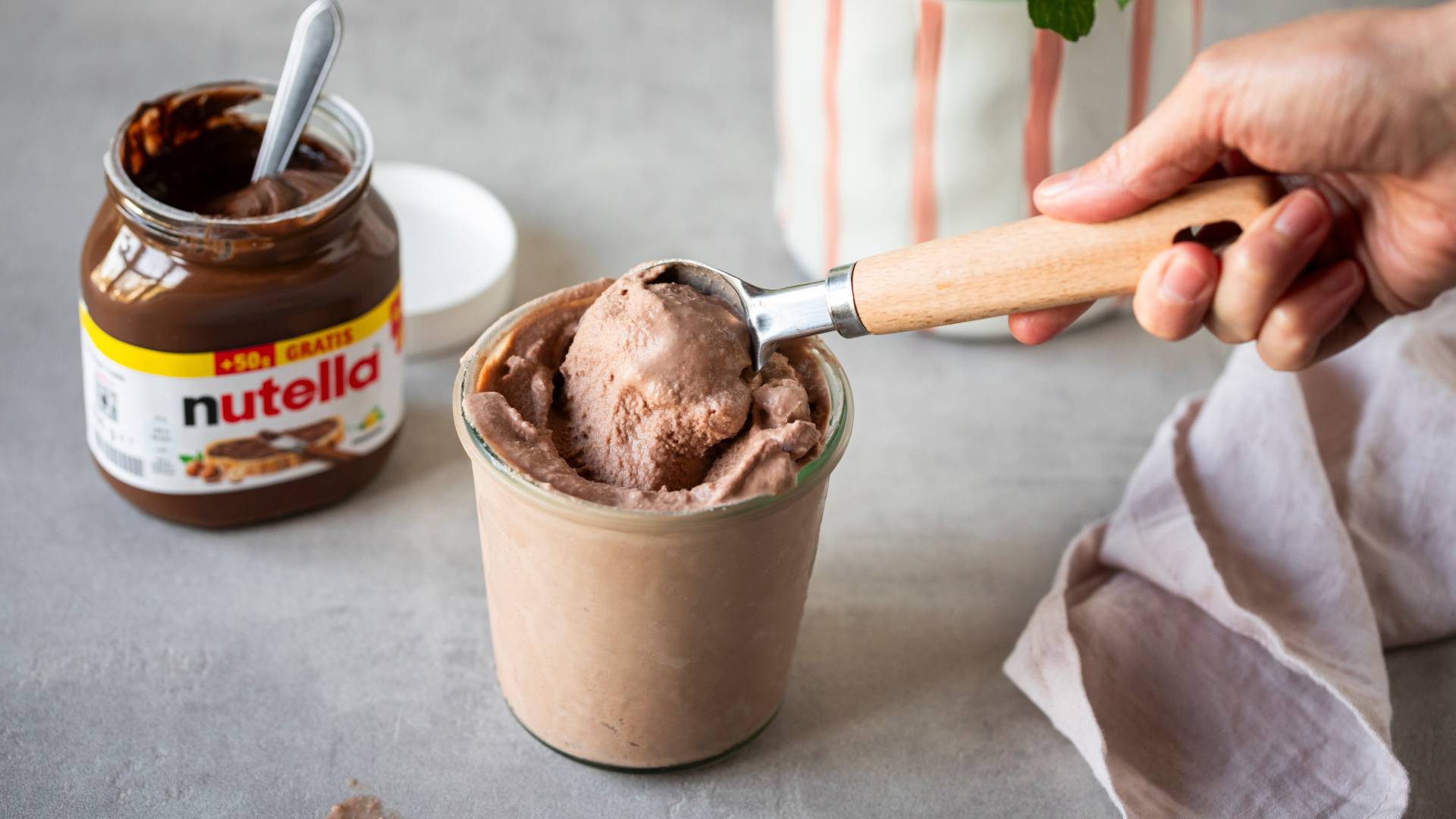 „Nutella“-Eis